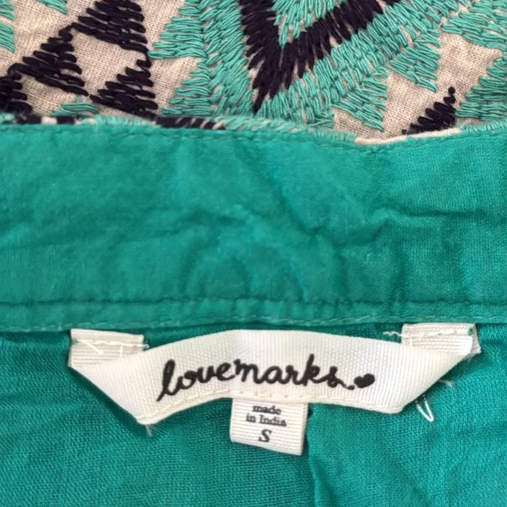 Lovemarker mini skirt small festival boho chic diamond embroidery Mermaidcore